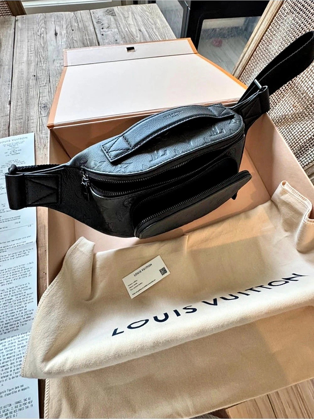 Louis Vuitton Rush Bumbag Black Bumbag BRAND NEW NEVER USED NWT